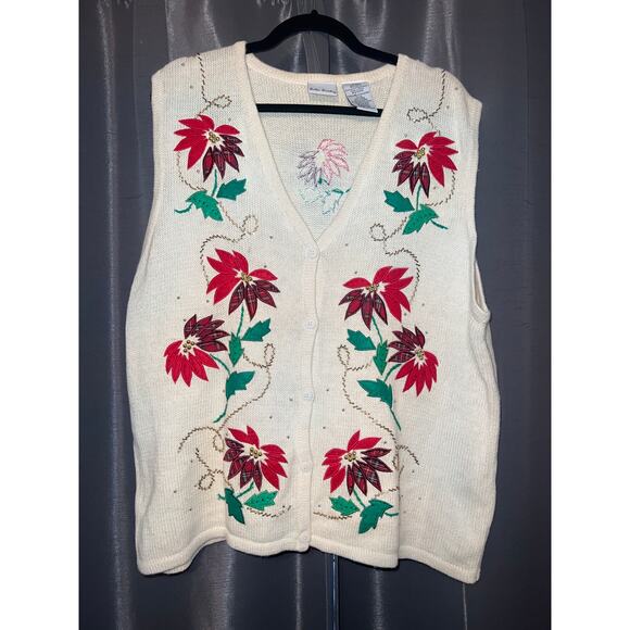Ugly Christmas Sweater Xmas Size XL Vest - Picture 1 of 3